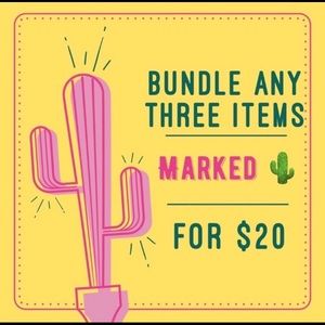 3 for 20! With a 🌵